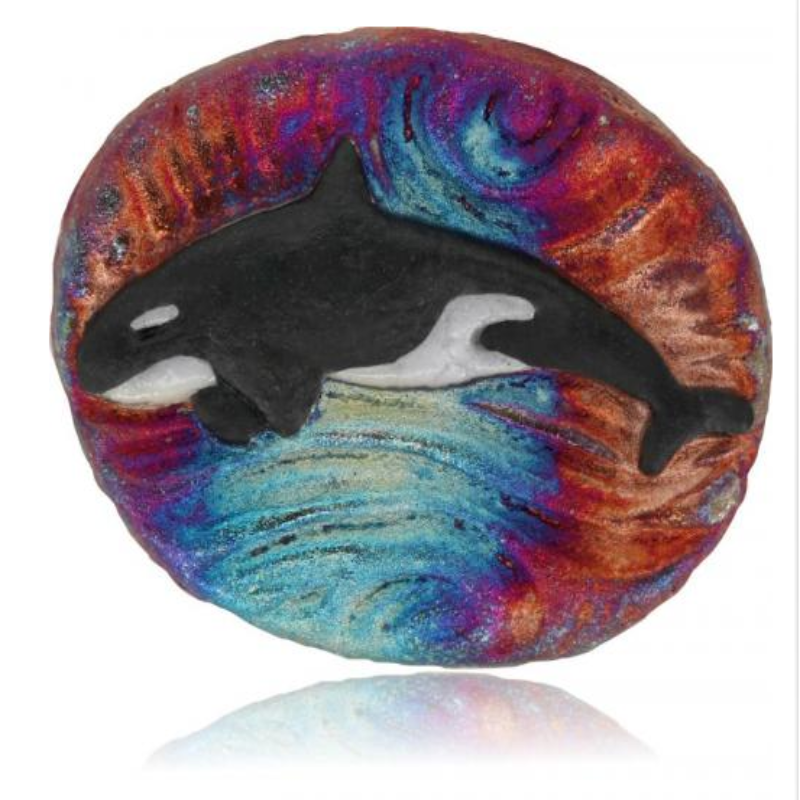 Orca Medallion Magnet