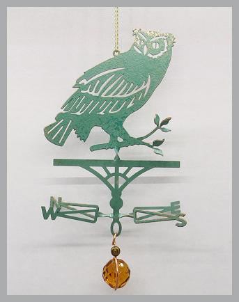 Owl Charm Weather Vane