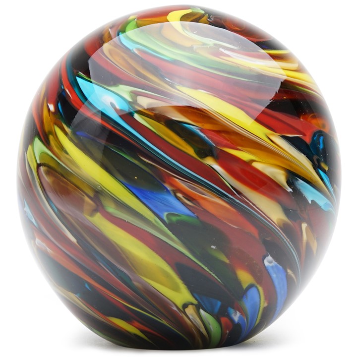 Glass Paperweight Painters Palette