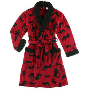 Classic Moose Robe - Womens