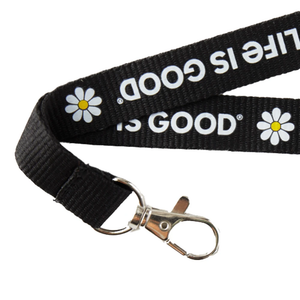 Life Is Good Daisy Lanyard