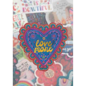 Love More Natural Life Sticker